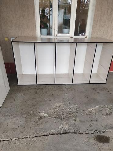 Офис шкафтары: Кеңсе стеллаж, ЛДСП, түсү - Саргыч боз lalafo.kg да — 1 Офис шкафтары: Кеңсе стеллаж, ЛДСП, түсү - Саргыч боз — 1