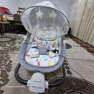 Электрическая детская качель-шезлонг pettee bear состояние отличное lalafo.kg да — 1 Электрическая детская качель-шезлонг pettee bear состояние отличное — 1