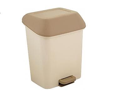 Контейнер для мусора Step с педалью, с внутренним ведром, 15л at lalafo.kg Контейнер для мусора Step с педалью, с внутренним ведром, 15л