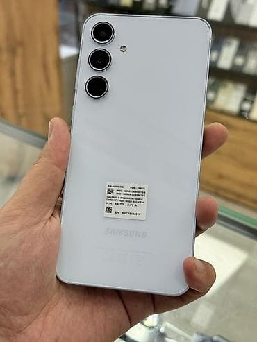 Samsung Galaxy A55, Б/у, 256 ГБ, цвет - Голубой, 2 SIM at lalafo.kg Samsung Galaxy A55, Б/у, 256 ГБ, цвет - Голубой, 2 SIM