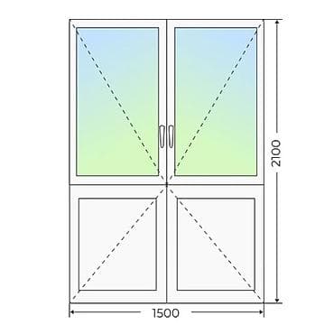 Пластиковое окно на заказ, Тип окна: Балконные, Бесплатная установка, В рассрочку at lalafo.kg — 8 Пластиковое окно на заказ, Тип окна: Балконные, Бесплатная установка, В рассрочку — 8