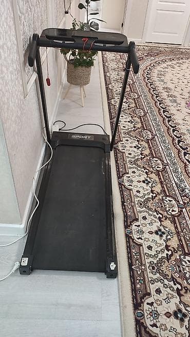 Беговая дорожка электрическая «SPORT», складная. - Компактная at lalafo.kg Беговая дорожка электрическая «SPORT», складная. - Компактная