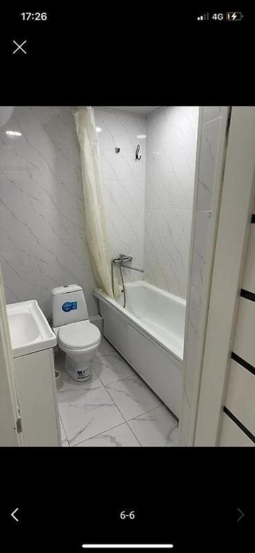 1 комната, 42 м², 12 этаж, Евроремонт at lalafo.kg 1 комната, 42 м², 12 этаж, Евроремонт