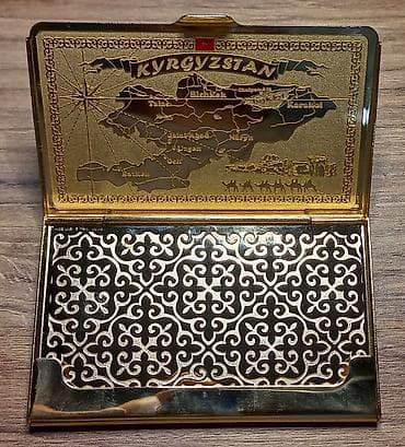 Визитницы: Визитница, цвет - Золотой, Новый, Унисекс at lalafo.kg — 3 Визитницы: Визитница, цвет - Золотой, Новый, Унисекс — 3