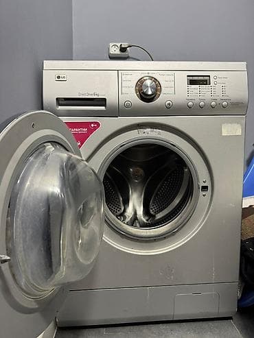 Стиральная машина LG с фронтальной загрузкой - Серия: Direct Drive - at lalafo.kg — 2 Стиральная машина LG с фронтальной загрузкой - Серия: Direct Drive - — 2