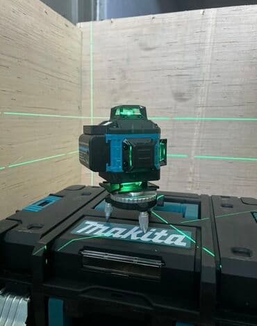 Кол араалар: Лазерный уровень Makita с зеленым лучом, разработанный для точных lalafo.kg да — 2 Кол араалар: Лазерный уровень Makita с зеленым лучом, разработанный для точных — 2