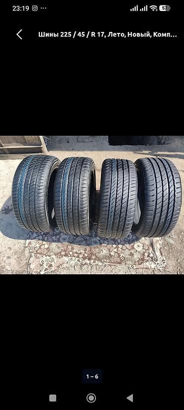 Комплект летних шин Windzoom Teraflex 225/45 R17. Характеристики: - at lalafo.kg Комплект летних шин Windzoom Teraflex 225/45 R17. Характеристики: -