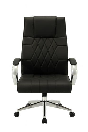 Офисное кресло, С колесиками, цвет - Черный, Экокожа at lalafo.kg Офисное кресло, С колесиками, цвет - Черный, Экокожа