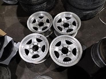 Литые Диски R 16 Комплект, отверстий - 6, Б/у at lalafo.kg Литые Диски R 16 Комплект, отверстий - 6, Б/у
