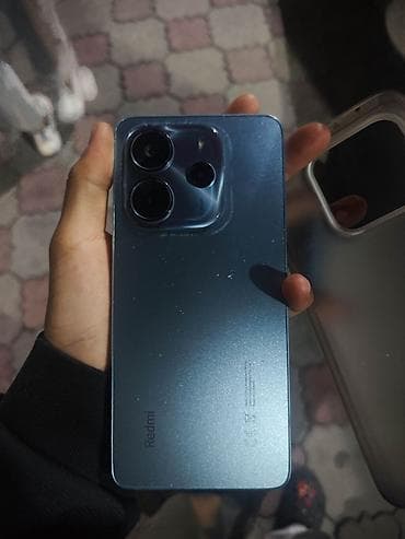 Redmi, Redmi Note 14, Б/у, 256 ГБ, цвет - Синий, 1 SIM, 2 SIM at lalafo.kg Redmi, Redmi Note 14, Б/у, 256 ГБ, цвет - Синий, 1 SIM, 2 SIM