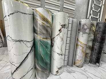 Самоклеящийся гибкий мрамор - Формат рулонов: ширина 120 см, длина at lalafo.kg Самоклеящийся гибкий мрамор - Формат рулонов: ширина 120 см, длина