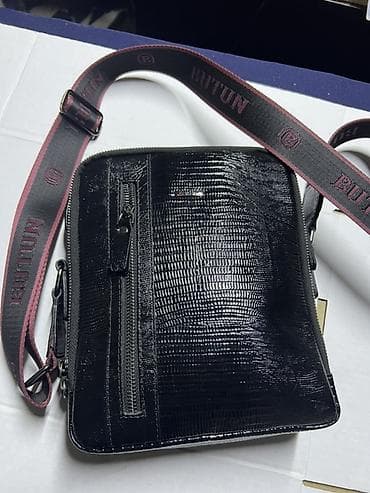 Мужская сумка-барсетка BUTUN - Материал: натуральная кожа с фактурой at lalafo.kg Мужская сумка-барсетка BUTUN - Материал: натуральная кожа с фактурой