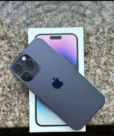 IPhone 14 Pro Max, Deep Purple, Коробка at lalafo.kg IPhone 14 Pro Max, Deep Purple, Коробка