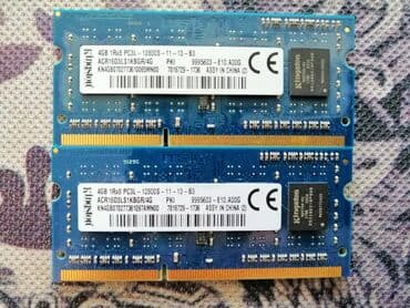 Оперативная память, Б/у, Kingston, DDR3, Для ноутбука at lalafo.kg Оперативная память, Б/у, Kingston, DDR3, Для ноутбука