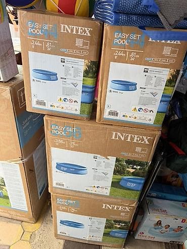 Надувные каркасные бассейны Intex Easy Set - Бренд: Intex, серия Easy lalafo.kg да Надувные каркасные бассейны Intex Easy Set - Бренд: Intex, серия Easy