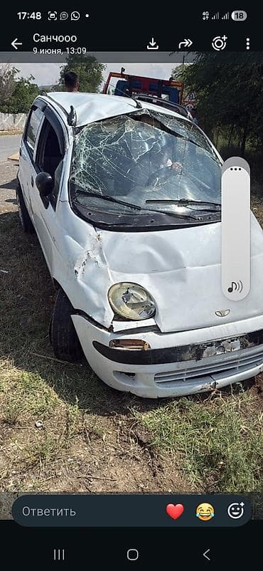 Daewoo Matiz: 2026 г., Кол менен иштөөчү, Бензин, Хетчбек lalafo.kg да Daewoo Matiz: 2026 г., Кол менен иштөөчү, Бензин, Хетчбек