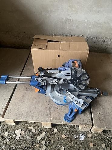 Торцовочная пила с протяжкой Dexter - Тип: электрическая торцовочная at lalafo.kg Торцовочная пила с протяжкой Dexter - Тип: электрическая торцовочная