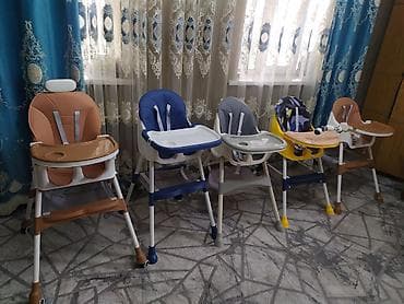 Балдар үчүн креслолор: Тамактандыруучу отургуч, Жаңы, Башка бренд, Пластик, Отургучтун башка түрү, түсү - Саргыч боз lalafo.kg да — 1 Балдар үчүн креслолор: Тамактандыруучу отургуч, Жаңы, Башка бренд, Пластик, Отургучтун башка түрү, түсү - Саргыч боз — 1