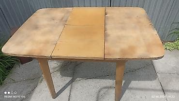 Продаю раздвижной стол из дерева высота 77см,ширина 94см,в раздвинутом at lalafo.kg Продаю раздвижной стол из дерева высота 77см,ширина 94см,в раздвинутом