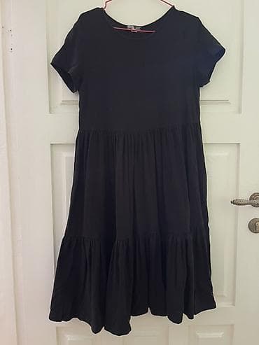 Повседневное платье, Made in KG, Лето, Длинная модель, Трикотаж, Прямое at lalafo.kg Повседневное платье, Made in KG, Лето, Длинная модель, Трикотаж, Прямое