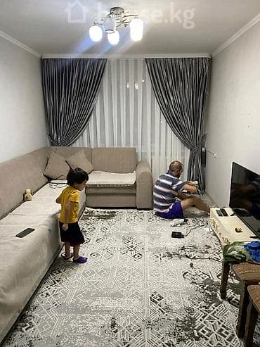 1 комната, 46 м², 104 серия, 1 этаж, Свежий ремонт at lalafo.kg 1 комната, 46 м², 104 серия, 1 этаж, Свежий ремонт