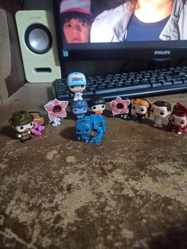 Коллекция мини-фигурок Funko (стиль Pop) по сериалу Stranger Things at lalafo.kg Коллекция мини-фигурок Funko (стиль Pop) по сериалу Stranger Things