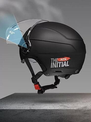 Городской мотоциклный, велосипедный/электросамокатный шлем с визором at lalafo.kg Городской мотоциклный, велосипедный/электросамокатный шлем с визором