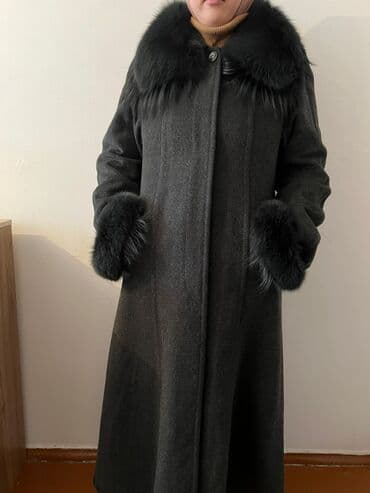 Пальто, Зима, Длинная модель, С поясом, 2XL at lalafo.kg Пальто, Зима, Длинная модель, С поясом, 2XL