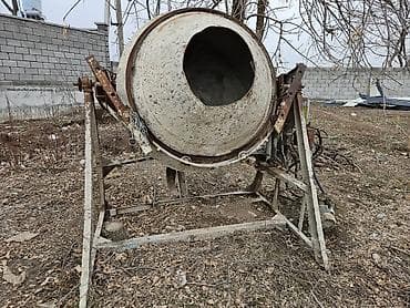 Бетономешалка Гравитационная, Большая (более 300 л), Б/у at lalafo.kg Бетономешалка Гравитационная, Большая (более 300 л), Б/у