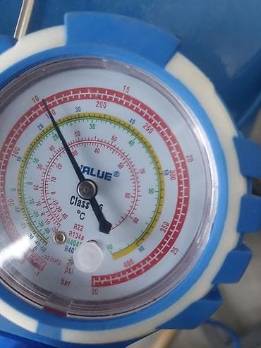 Манометрический коллектор VALUE для холодильных и кондиционерных at lalafo.kg Манометрический коллектор VALUE для холодильных и кондиционерных