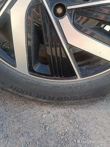 Шины 225 / 60 / R 18, Лето, Б/у, 1 шт, Kumho at lalafo.kg Шины 225 / 60 / R 18, Лето, Б/у, 1 шт, Kumho