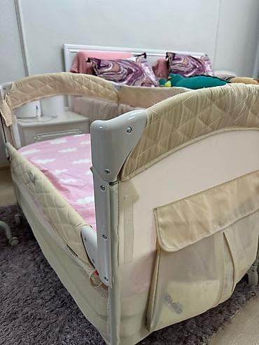 Унаа түрүндөгү керебеттер: Манеж керебет, Бүктөө, Башка материал lalafo.kg да — 2 Унаа түрүндөгү керебеттер: Манеж керебет, Бүктөө, Башка материал — 2