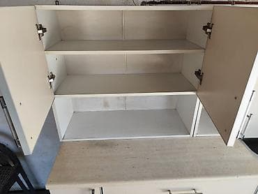 Офис эмереги: Ашкана гарнитуру, Колдонулган, түсү - Саргыч боз, МДФ, Өзү алып кетүү lalafo.kg да — 6 Офис эмереги: Ашкана гарнитуру, Колдонулган, түсү - Саргыч боз, МДФ, Өзү алып кетүү — 6