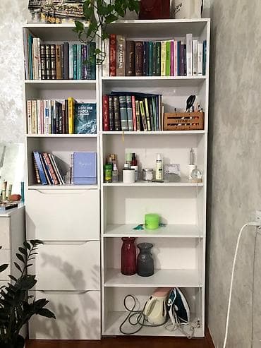 Книжная полка, ЛДСП, Напольная at lalafo.kg Книжная полка, ЛДСП, Напольная