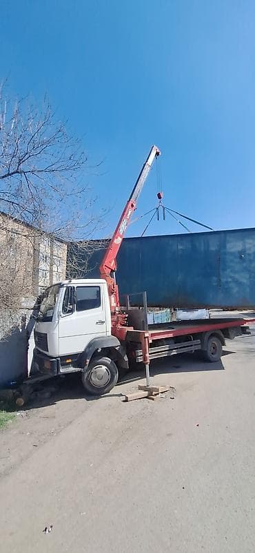 Услуги манипулятора (бортовой грузовик с краном) - Погрузка lalafo.kg да Услуги манипулятора (бортовой грузовик с краном) - Погрузка