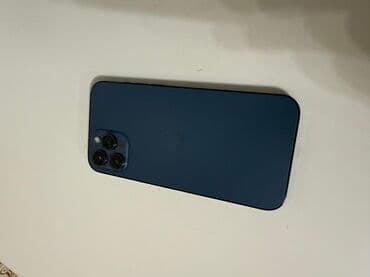 IPhone 12 Pro Max, Б/у, 512 ГБ, Pacific Blue, 81 % at lalafo.kg IPhone 12 Pro Max, Б/у, 512 ГБ, Pacific Blue, 81 %