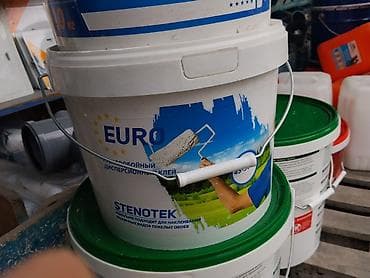 Клеевой состав STENOTEK EURO — дисперсионный клей для отделочных at lalafo.kg Клеевой состав STENOTEK EURO — дисперсионный клей для отделочных
