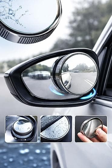 🚗 Зеркало для слепых зон (круглое, HD) Безопасность на дороге без at lalafo.kg 🚗 Зеркало для слепых зон (круглое, HD) Безопасность на дороге без