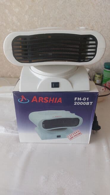 Тепловентилятор ARSHIA FH-01 2000BT Характеристики: - Мощность: 2000 at lalafo.kg Тепловентилятор ARSHIA FH-01 2000BT Характеристики: - Мощность: 2000
