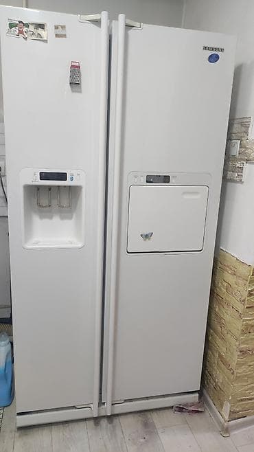 Холодильник Samsung, Side-By-Side (двухдверный) at lalafo.kg Холодильник Samsung, Side-By-Side (двухдверный)