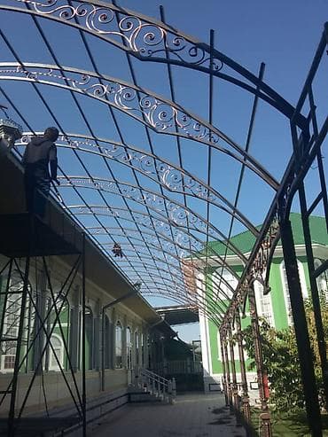 Металлическая дверь на заказ, Для частного дома, Двухстворчатая, Стальная at lalafo.kg — 2 Металлическая дверь на заказ, Для частного дома, Двухстворчатая, Стальная — 2