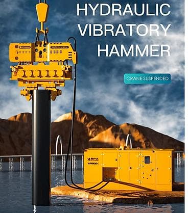 Гидравлический вибрационный молоток серии SV (крановый подвес) at lalafo.kg Гидравлический вибрационный молоток серии SV (крановый подвес)
