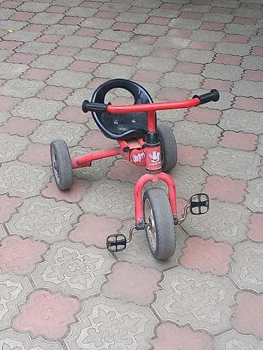 Балдар үчүн велосипед, 3 дөңгөлөктүү, 3 - 4 жаш lalafo.kg да Балдар үчүн велосипед, 3 дөңгөлөктүү, 3 - 4 жаш