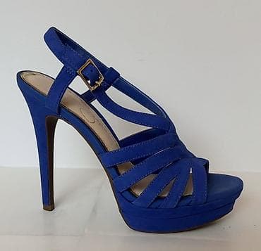 Женские босоножки на высоком каблуке - Цвет: насыщенный at lalafo.kg Женские босоножки на высоком каблуке - Цвет: насыщенный