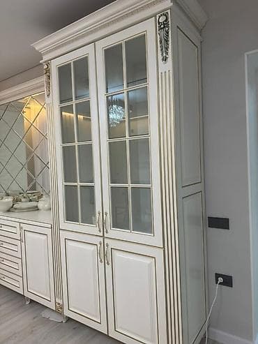 Жасануучу столдор: Зал үчүн гарнитур, Колдонулган, Шкаф, Комод, ТВ үчүн тумба, Өзү алып кетүү, Акылуу жеткирүү, түсү - Ак lalafo.kg да — 5 Жасануучу столдор: Зал үчүн гарнитур, Колдонулган, Шкаф, Комод, ТВ үчүн тумба, Өзү алып кетүү, Акылуу жеткирүү, түсү - Ак — 5