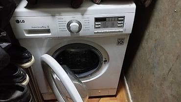 Стиральная машина LG с фронтальной загрузкой. Основные at lalafo.kg Стиральная машина LG с фронтальной загрузкой. Основные