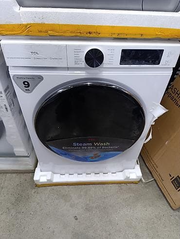 Кир жуучу автомат машина, Жаңы, TCL, 9 кг чейин, Фронталдык, Дүңүнөн lalafo.kg да — 8 Кир жуучу автомат машина, Жаңы, TCL, 9 кг чейин, Фронталдык, Дүңүнөн — 8