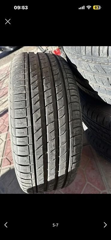 Шины 225 / 55 / R 17, Лето, Б/у, Комплект, Легковые, Корея, Hankook at lalafo.kg Шины 225 / 55 / R 17, Лето, Б/у, Комплект, Легковые, Корея, Hankook