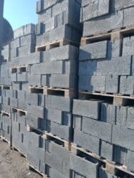 Пескоблок Гладкий, Заборный, 150x190x390, Платная доставка at lalafo.kg Пескоблок Гладкий, Заборный, 150x190x390, Платная доставка