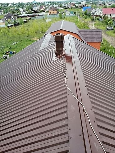 Үйдүн чатырынын кырына кооздолуп кагылган тактайлар: Для крыши кровли 🏡🏠🏡🏠 по цене завода изготовителя канек жестянные lalafo.kg да — 1 Үйдүн чатырынын кырына кооздолуп кагылган тактайлар: Для крыши кровли 🏡🏠🏡🏠 по цене завода изготовителя канек жестянные — 1